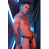 Breedwell Jockstrap Equalizer Noir-Vert Neon